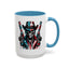 4th of July Mug - Skeleton with American Flag