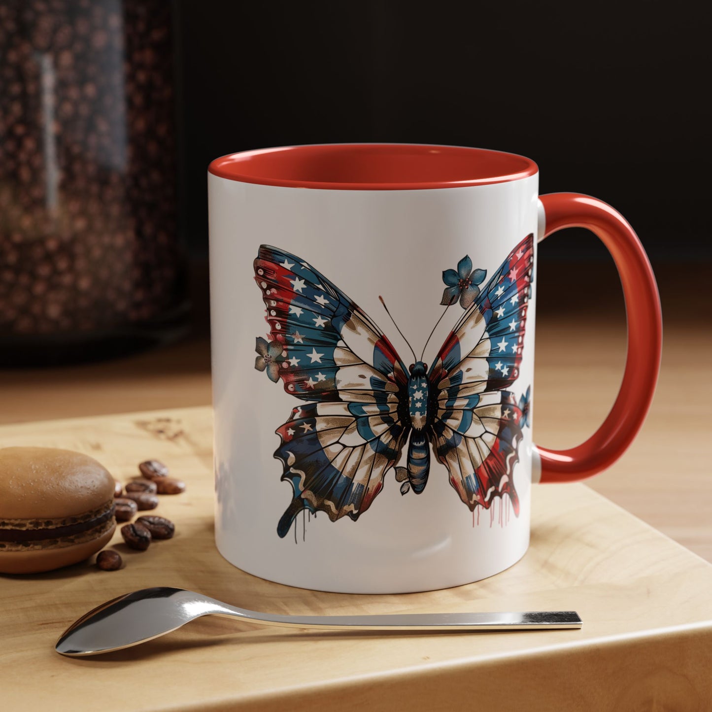 4th of July - Flag Butterfly