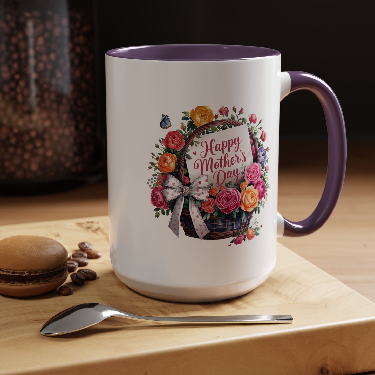 Mother's Day Mug - Happy Mother's Bouquet