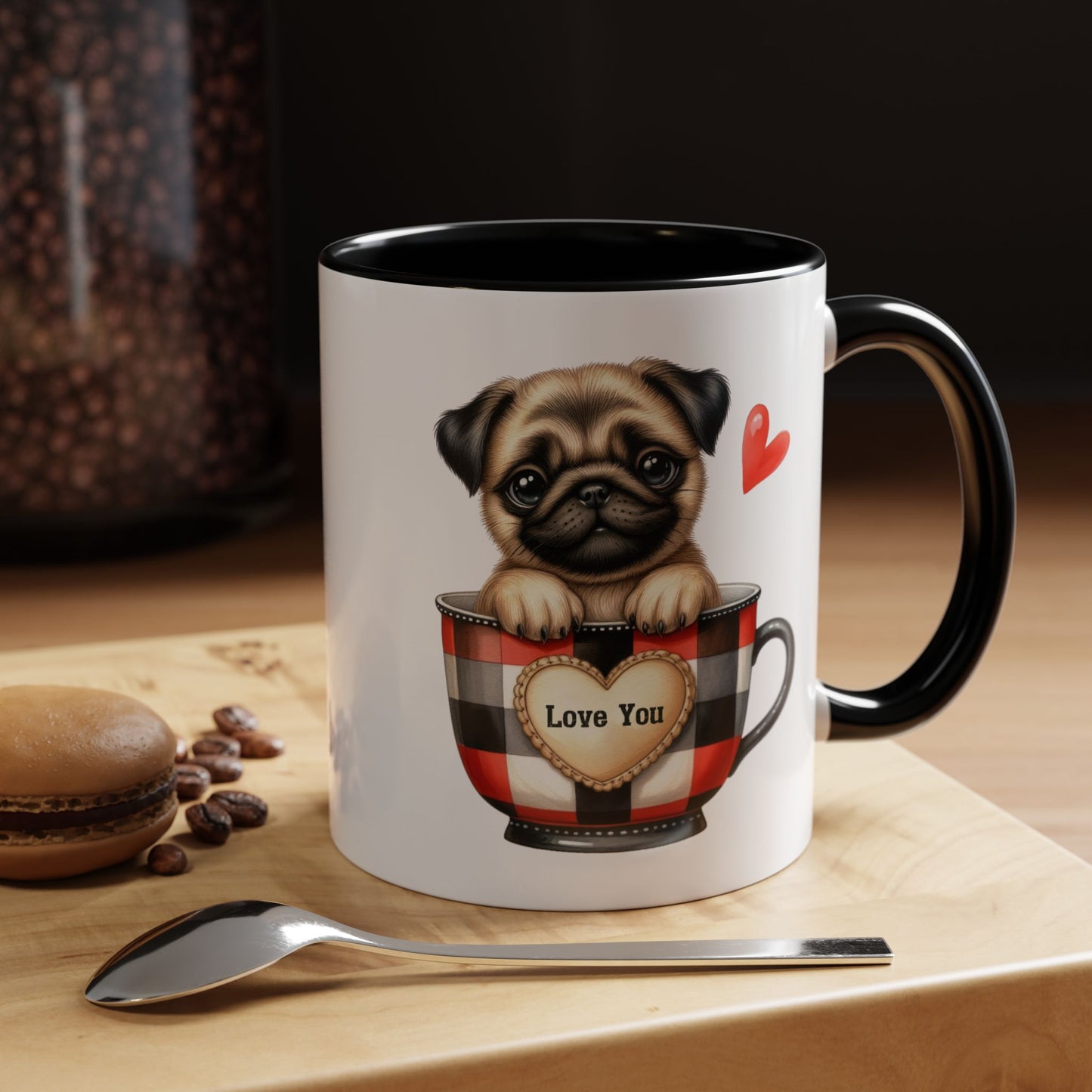 Anniversary Mug - Love You Dog Coffee Cup