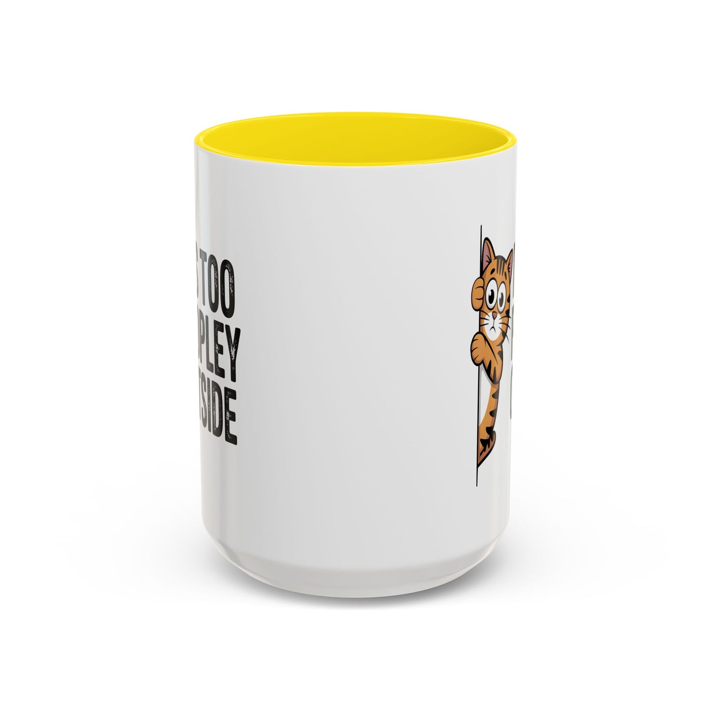 Animal Mug - It's Too Peopley Outside