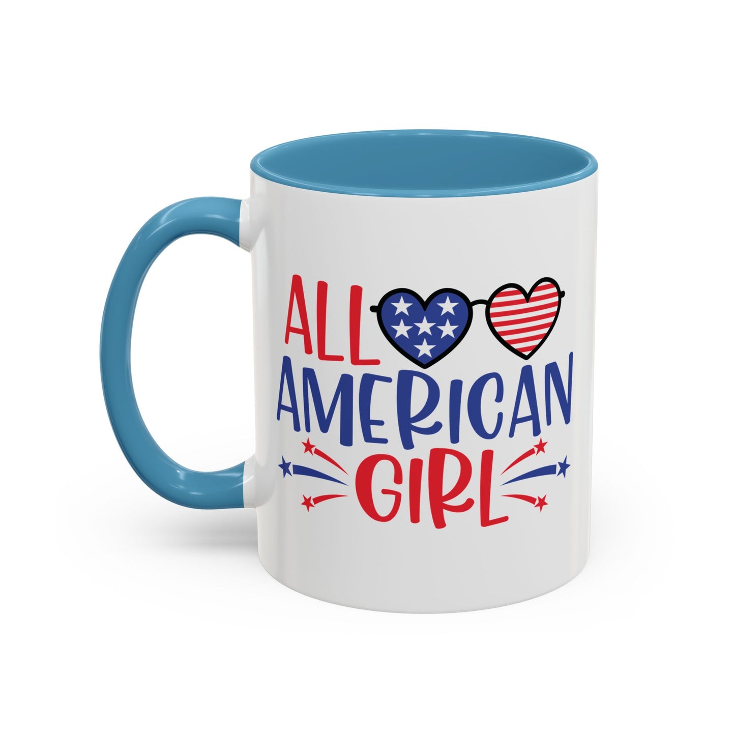 4th of July Mug - All American Girl