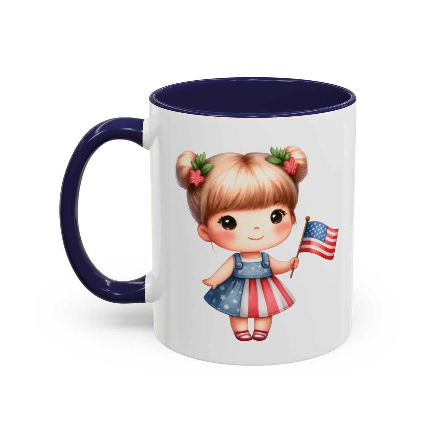4th of July - American Girl Flag