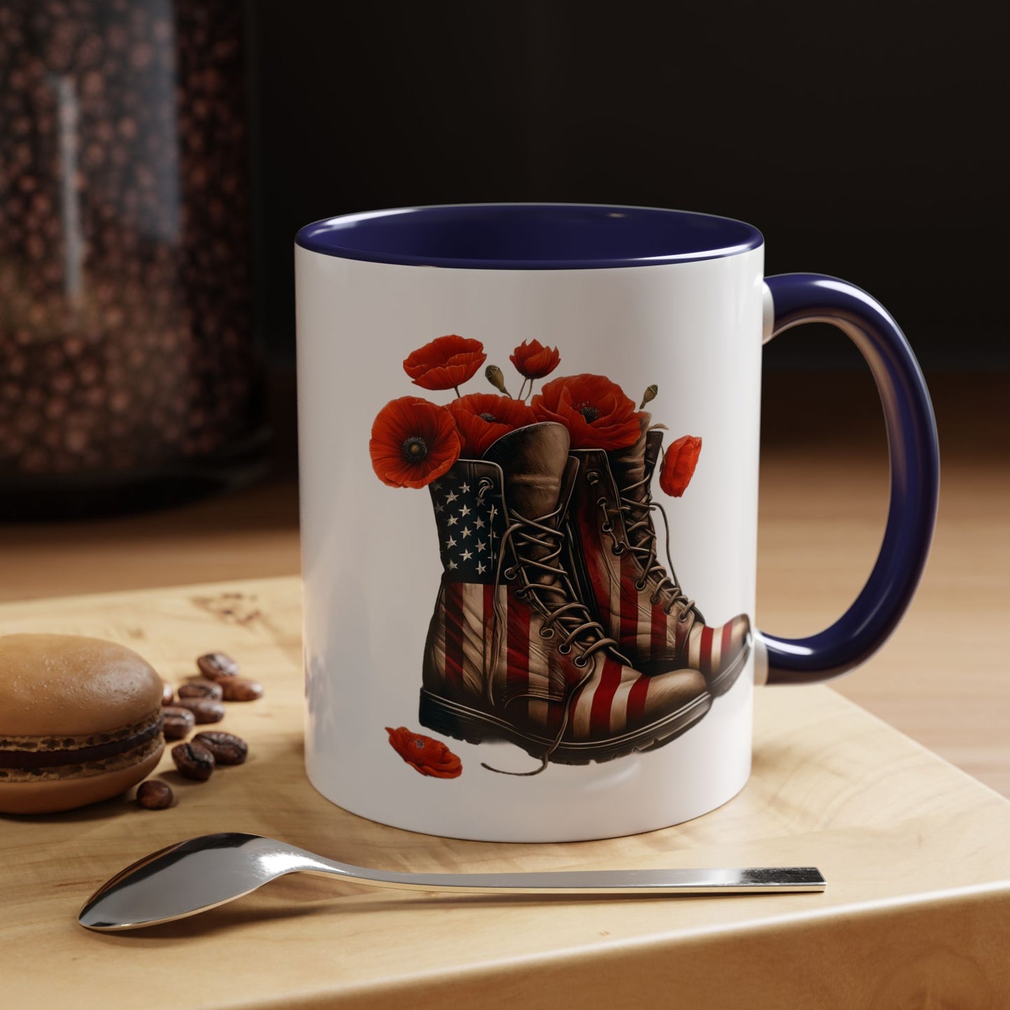 4th of July Mug - Fallen Soldier Boots