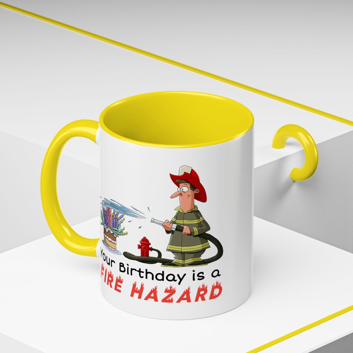 Birthday Mug - Fire Hazard