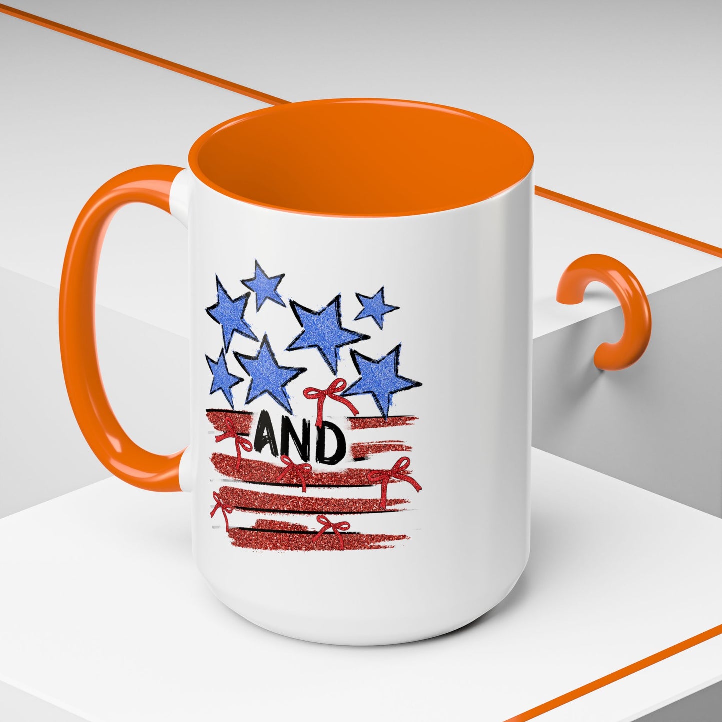 4th of July Mug - Stars & Stripes America