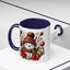 Christmas Mug - Red and Green Snowman