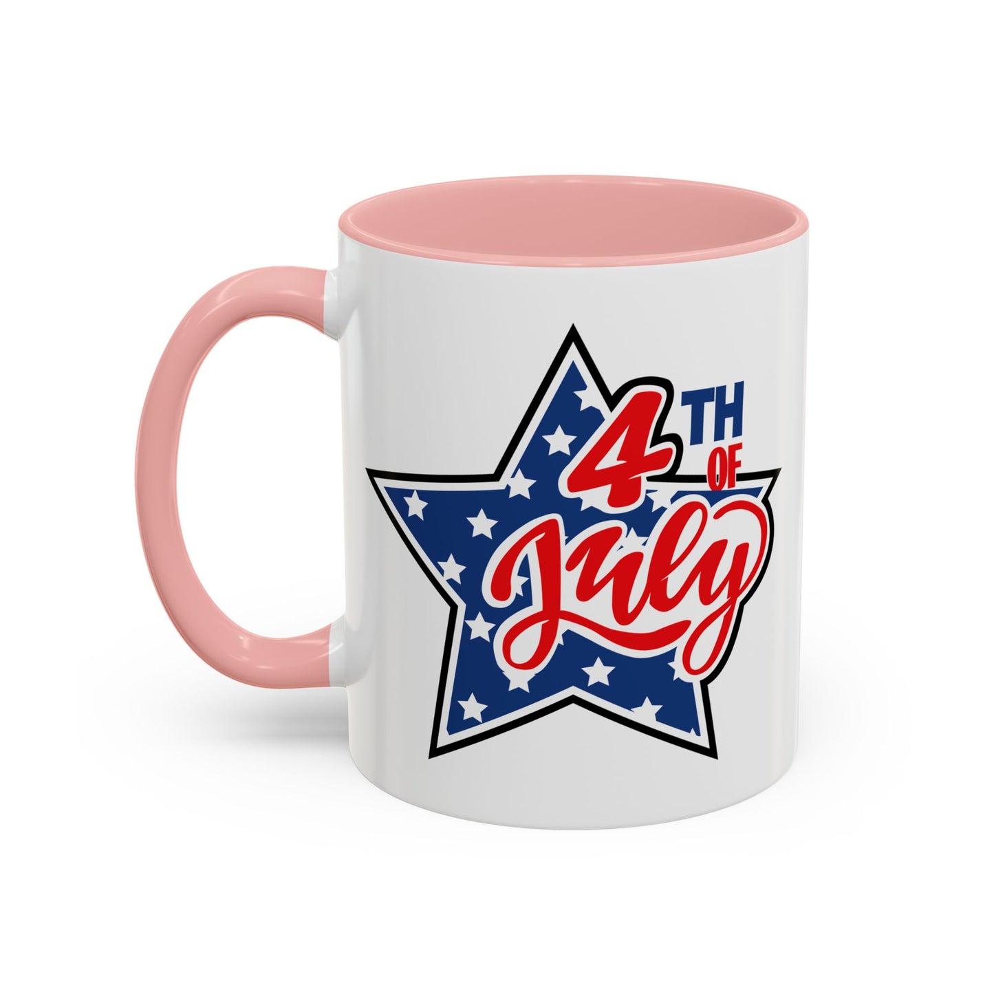 4th of July Mug - 4th of July Star Flag