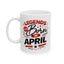 Birthday Mug - Legends April