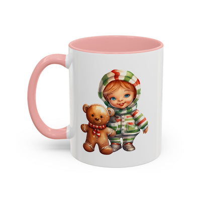 Christmas Mug - Gingerbread Man & Girl