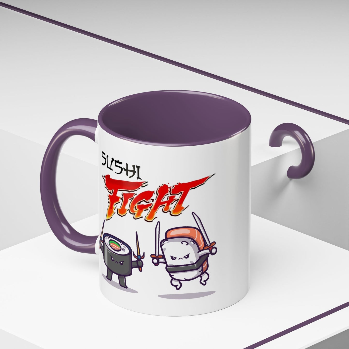 Humor Mug - Sushi Fight