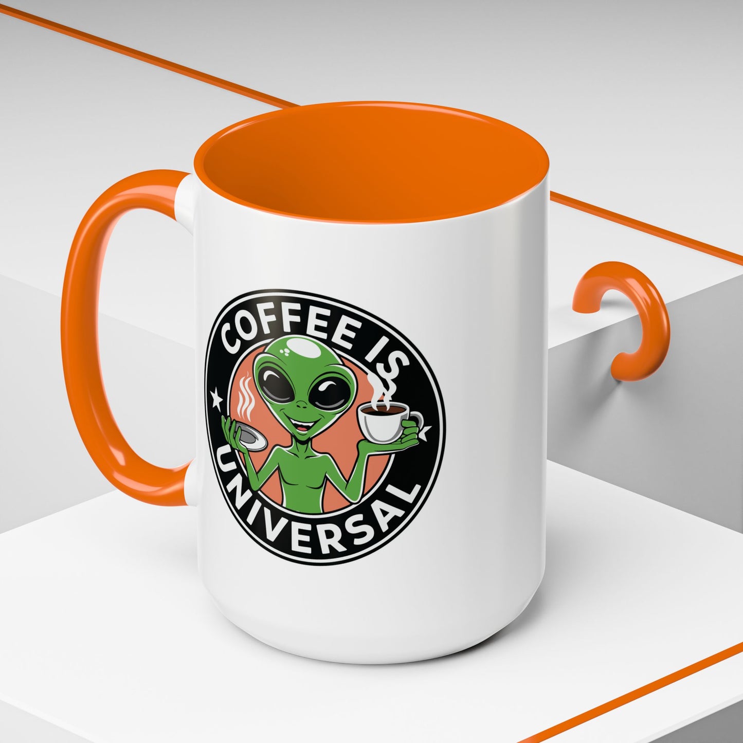 Alien Mug - Coffee Is Universal