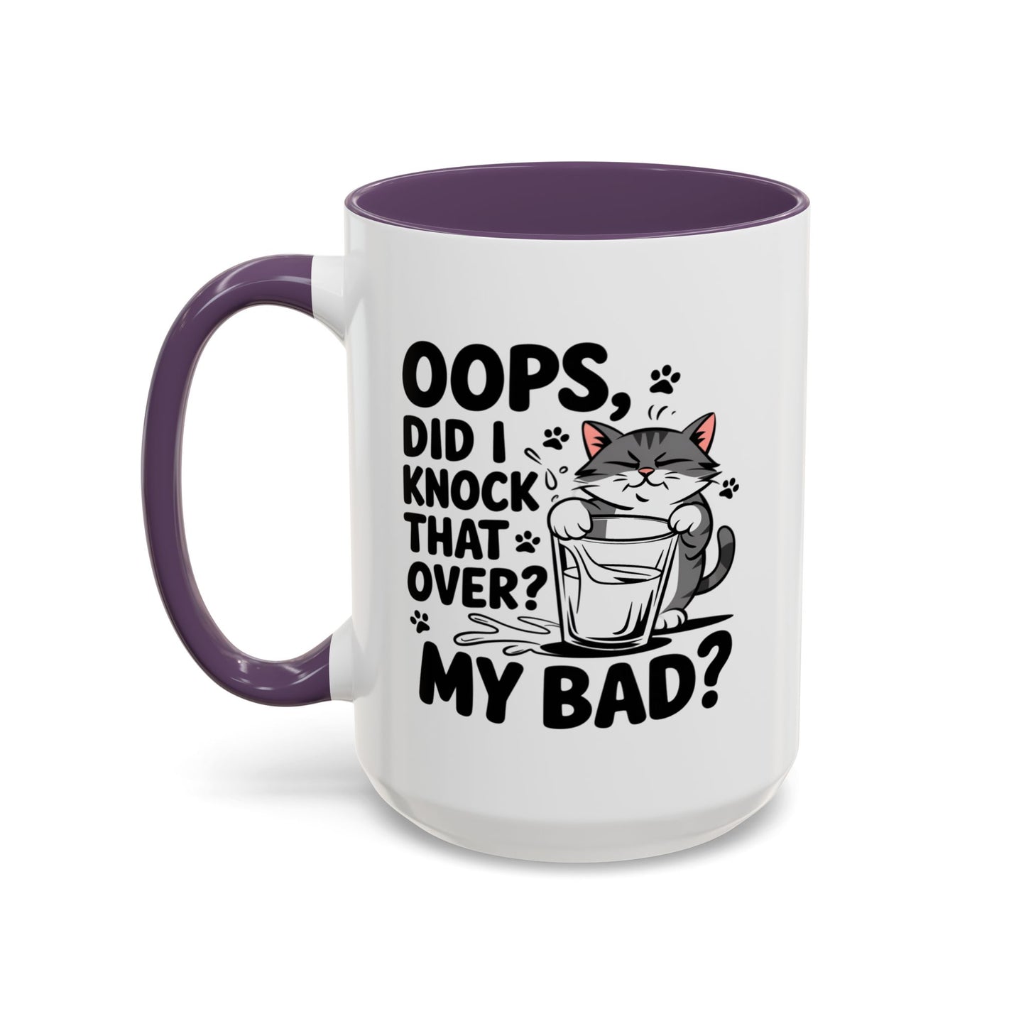 Animal Mug - Oops, Did I Knock That Over