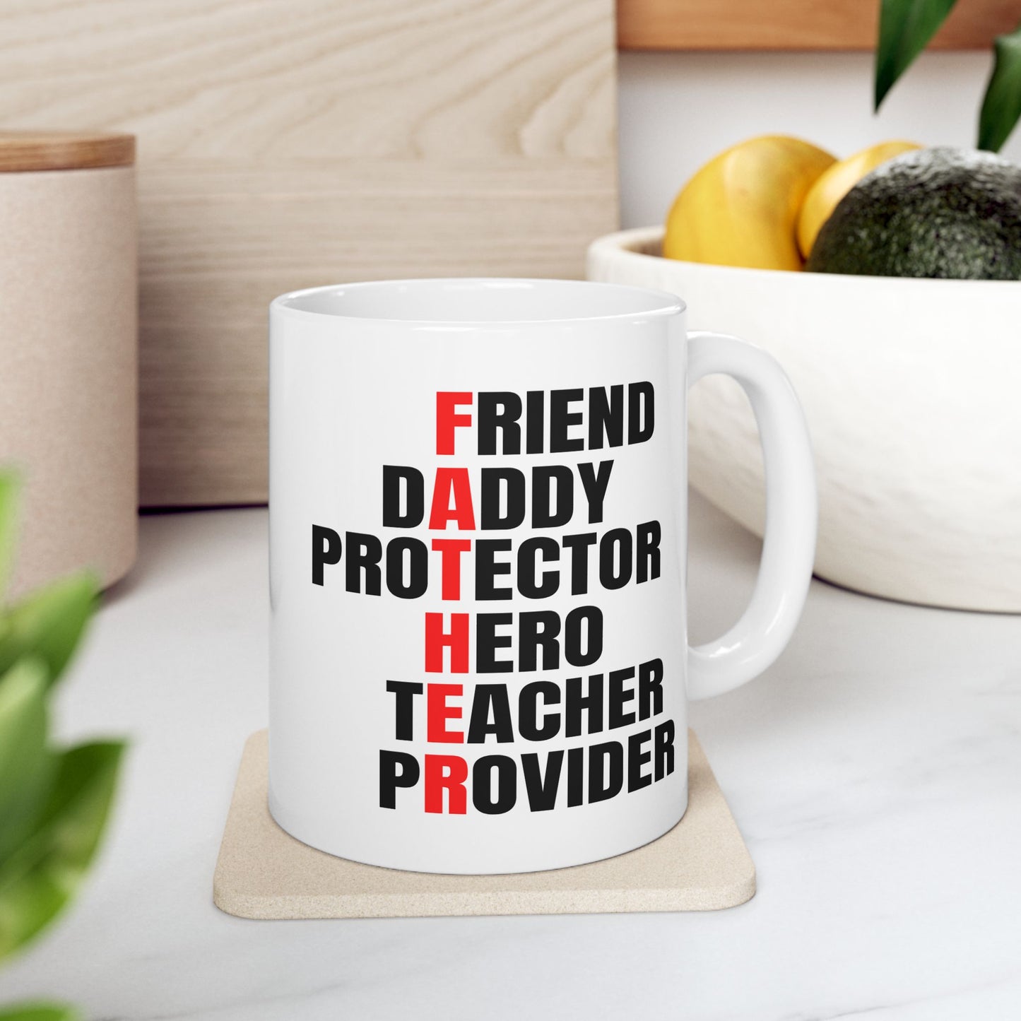 Father's Day Mug - Friend Daddy Protector