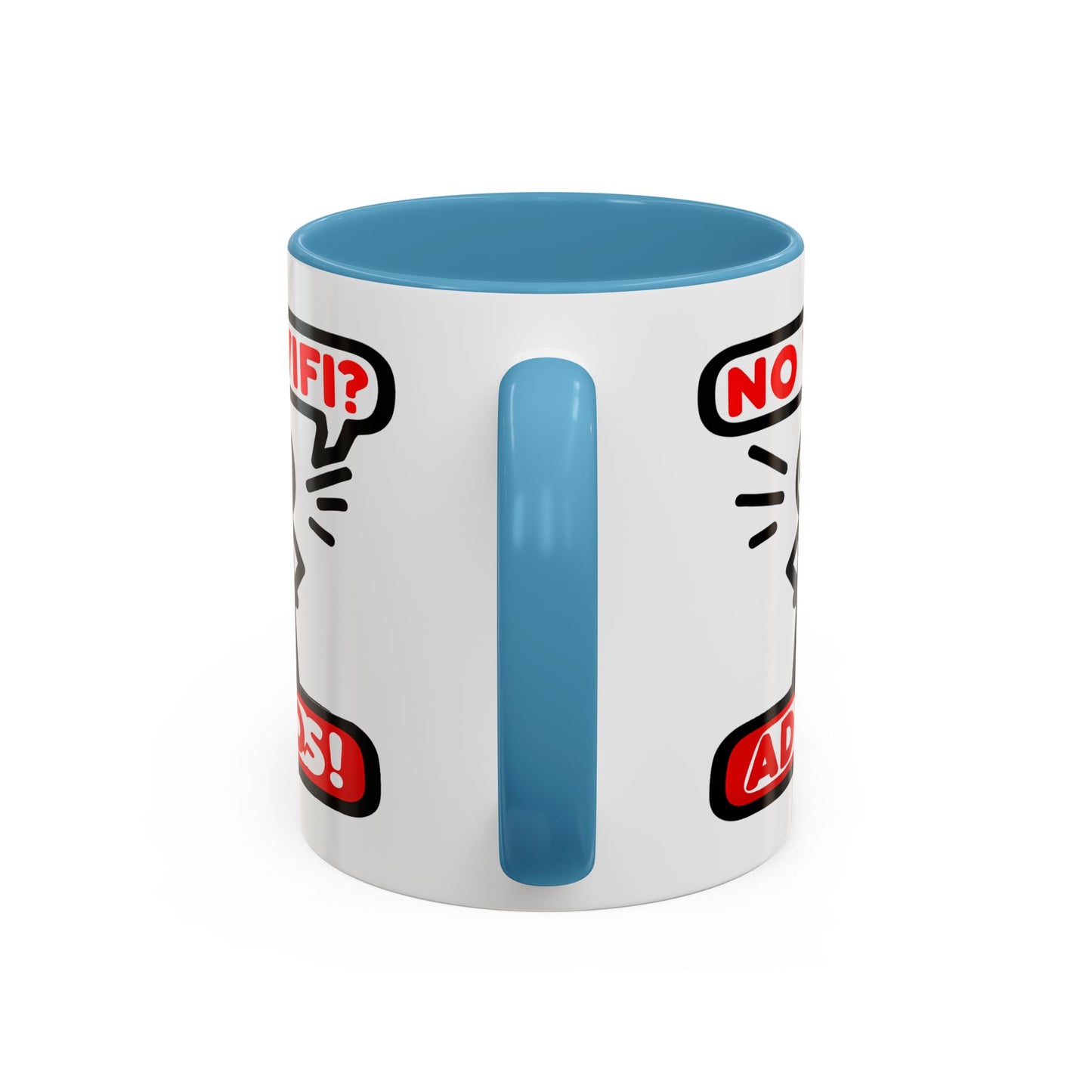 Humor Mug - No Wifi? Adios!