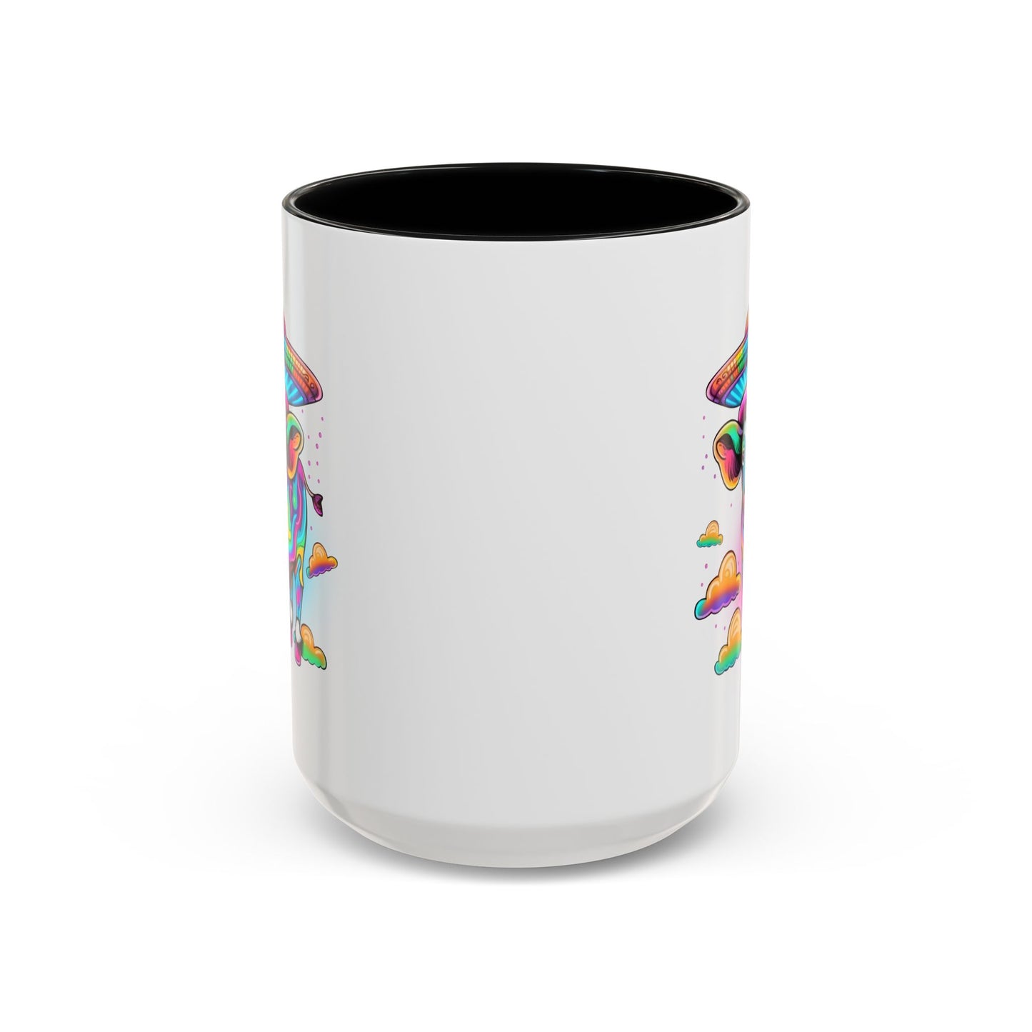 Alien Mug - Multicoloured Cow