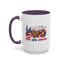 4th of July Mug - Peace Love America