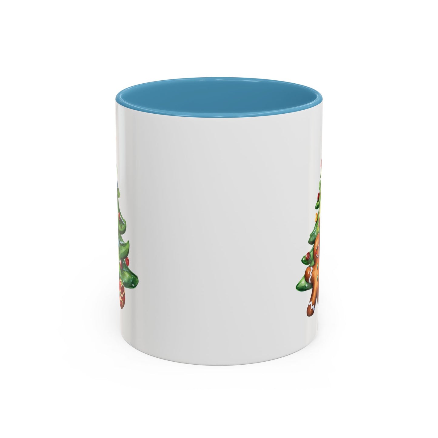Christmas Mug - Gingerbread Man and Tree