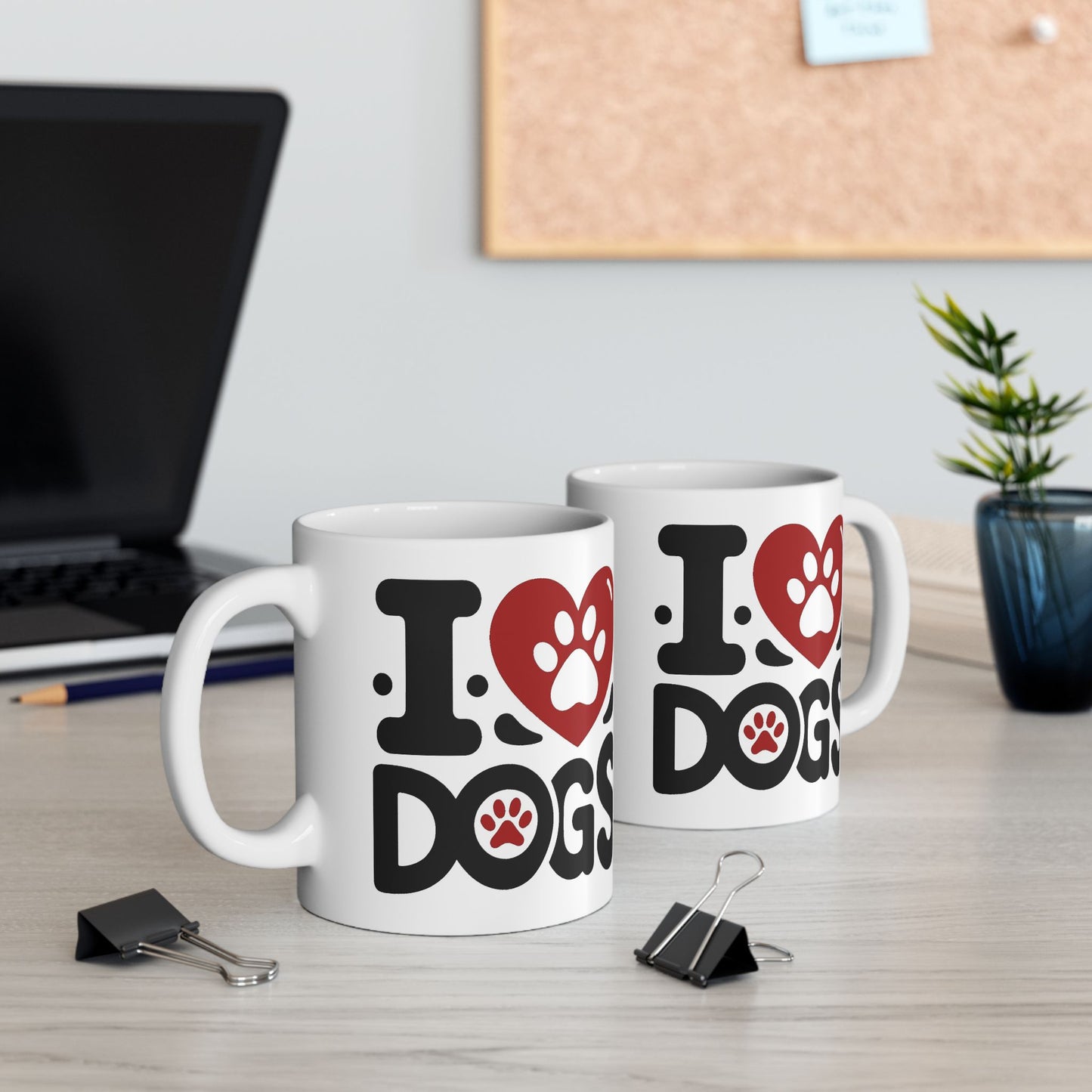 Animal Mug - I Love Dogs