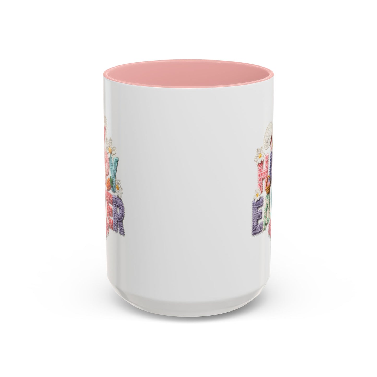 Easter Mug - Happy Easter Latch Yarn
