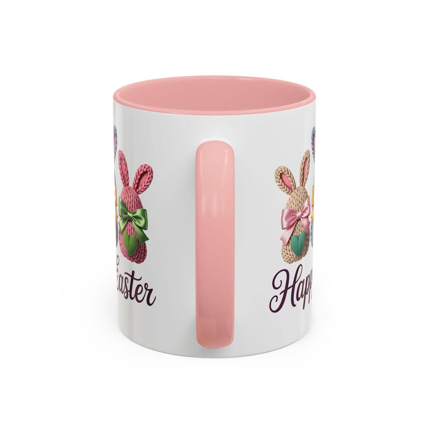 Easter Mug - Yarn Bunnies
