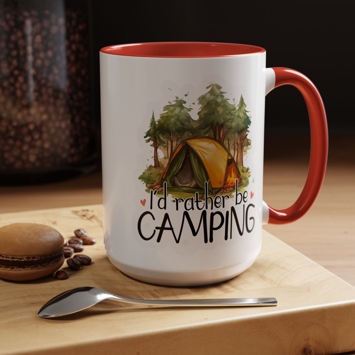 Adventure Mug - I'd Rather Be Camping Tent