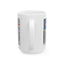 4th of July Mug - Loves Jesus & America Too Cross Flag