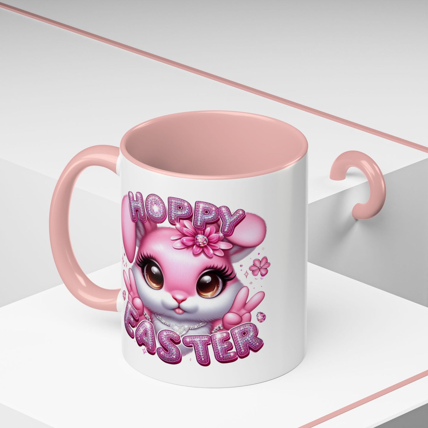 Easter Mug - Rhinestone Bunny