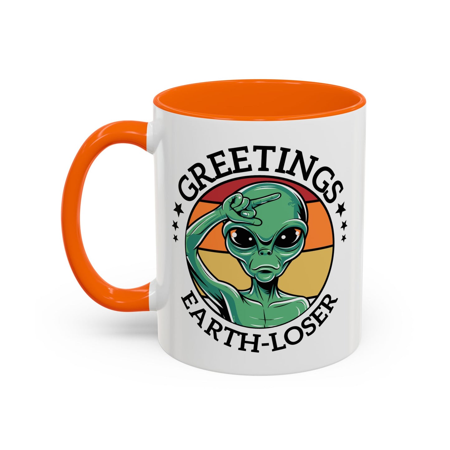 Alien Mug - Greetings Earth-Loser