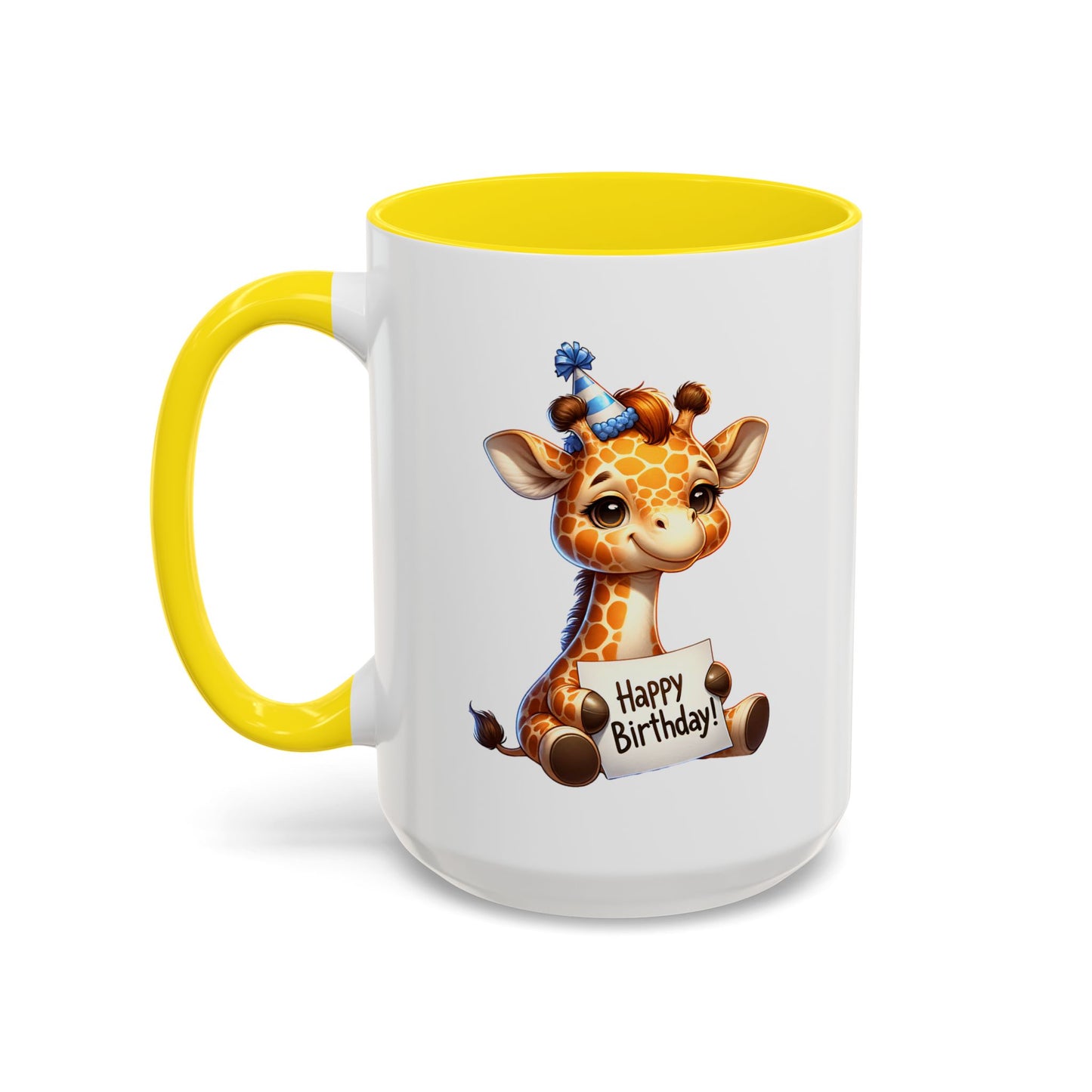 Birthday Mug - Giraffe Clipart