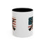 4th of July Mug - Skull Guns Flag