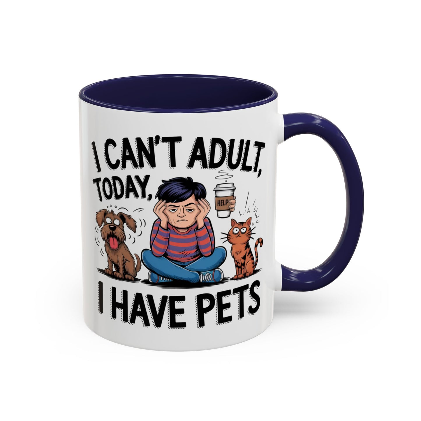 Animal Mug - I Can't Adult Today