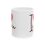 Valentine's Day Mug - I Love You Heart Graphic