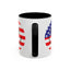 4th of July Mug - America Smiley Face