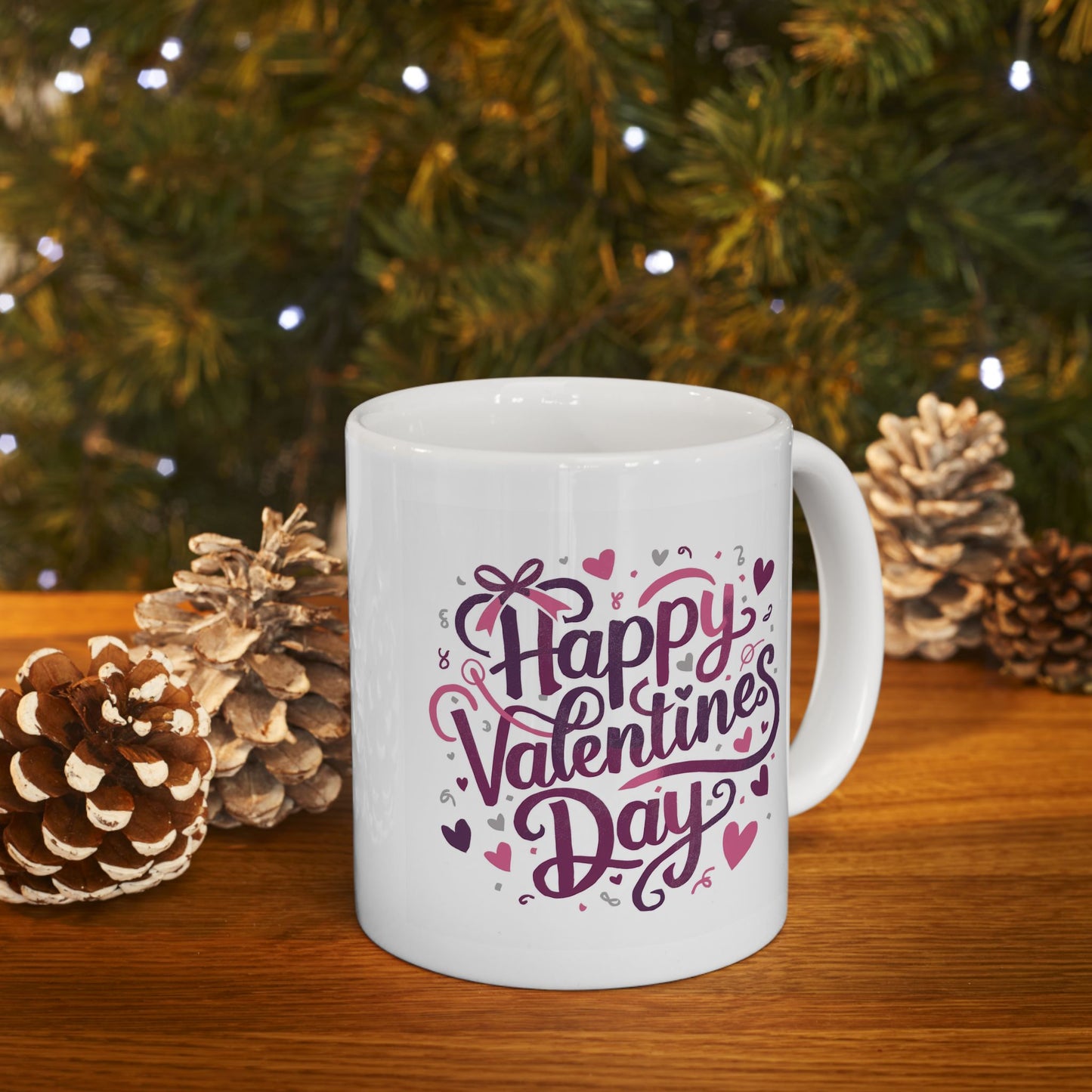 Valentine's Day Mug - Happy Hearts