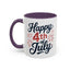4th of July Mug - Happy 4th of July Fireworks