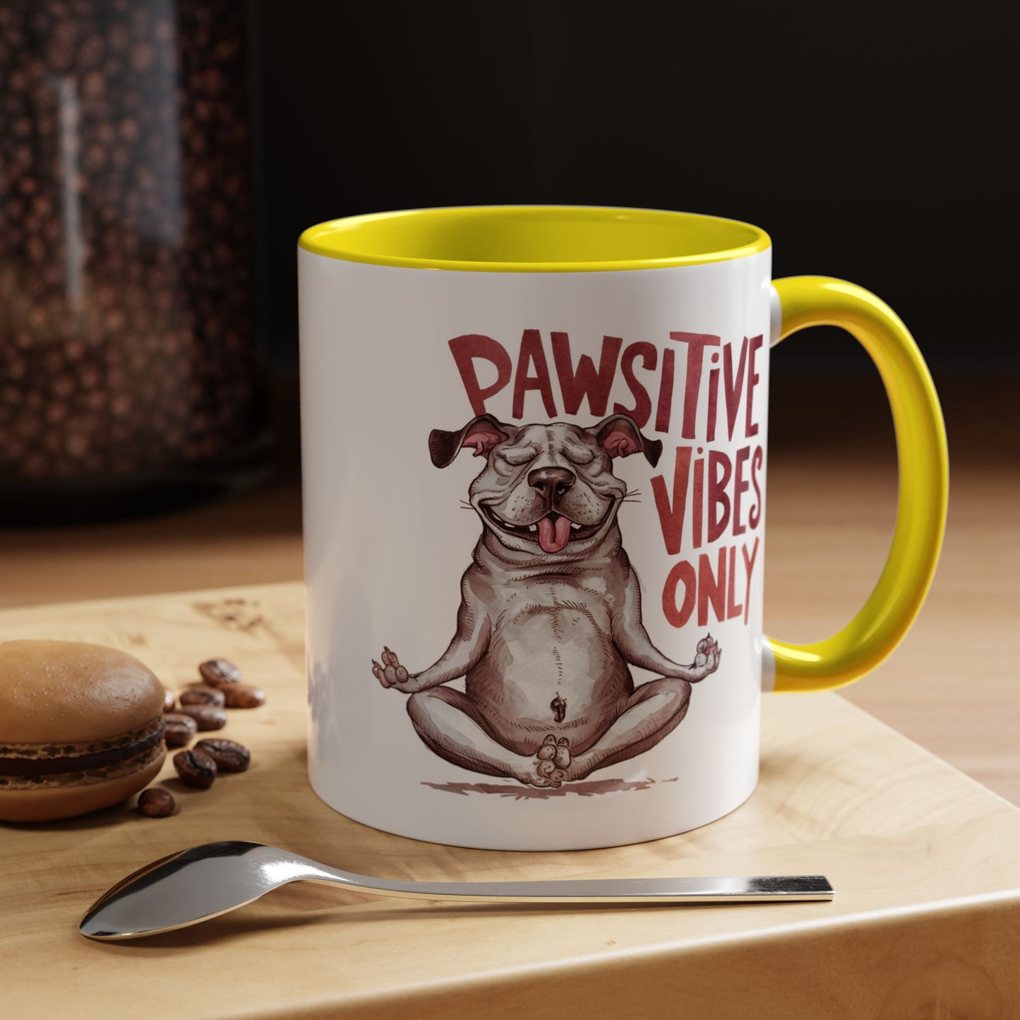 Animal Mug - Pawsitive Vibes Only