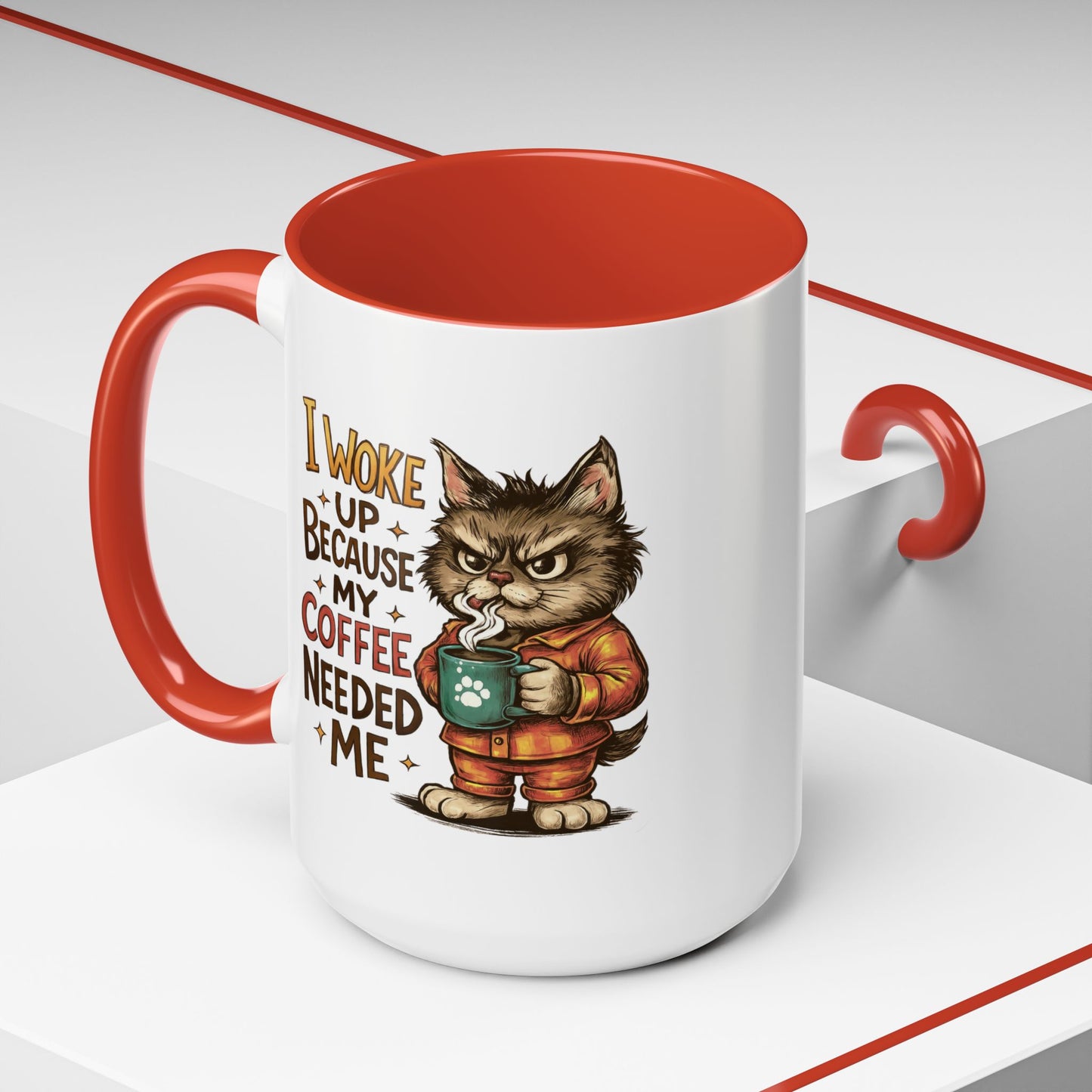 Animal Mug - I Woke Up Because