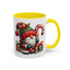 Christmas Mug - Gnome Candy Cane and Presents