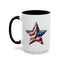 4th of July Mug - American Flag Star 3