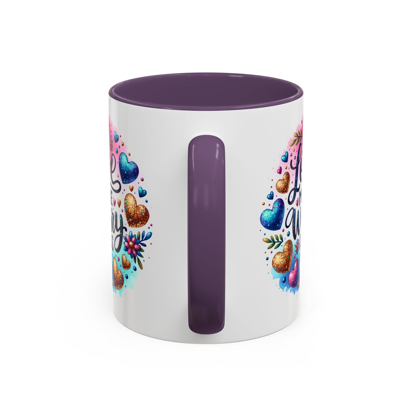 Wellness Mug - Love More Worry Less Circle
