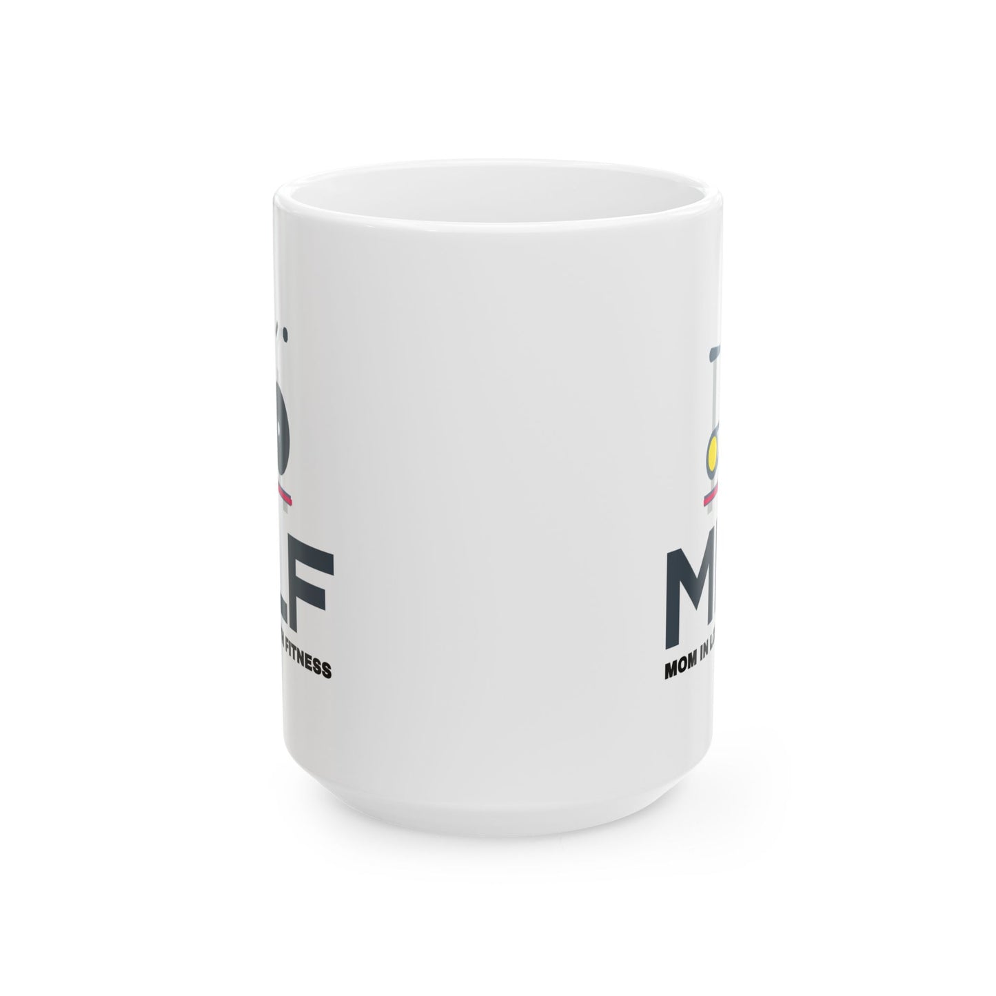 Adult Mug - Mom in Love with Fitness