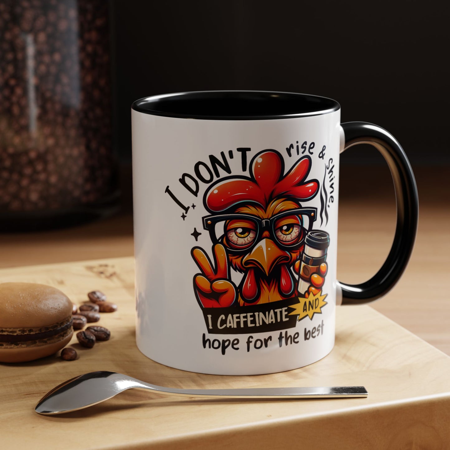 Office Mug - I Don't Rise & Shine