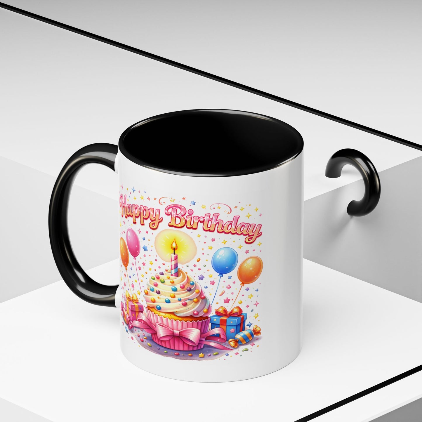 Birthday Mug - Cupcake Candle