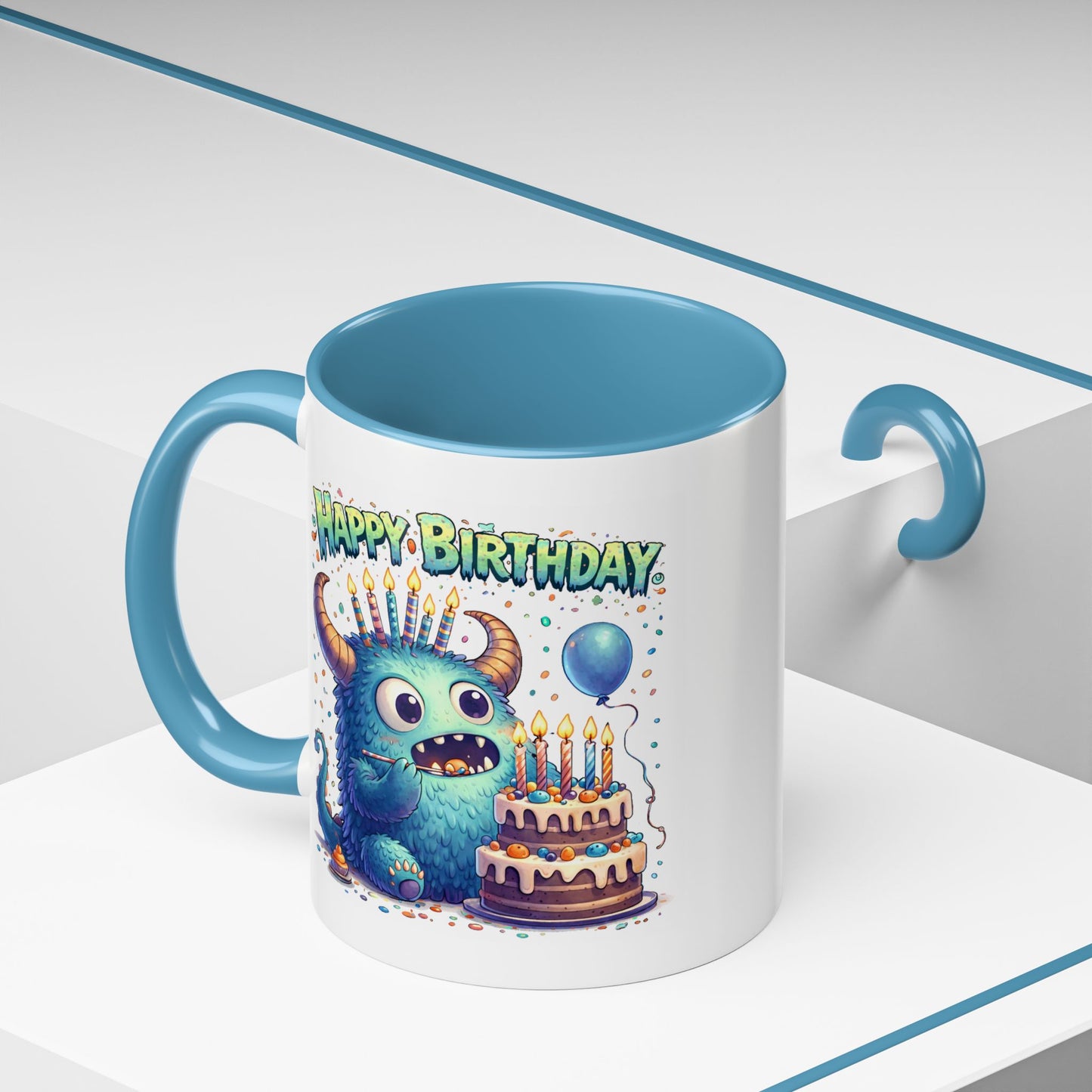 Birthday Mug - Monster Cake