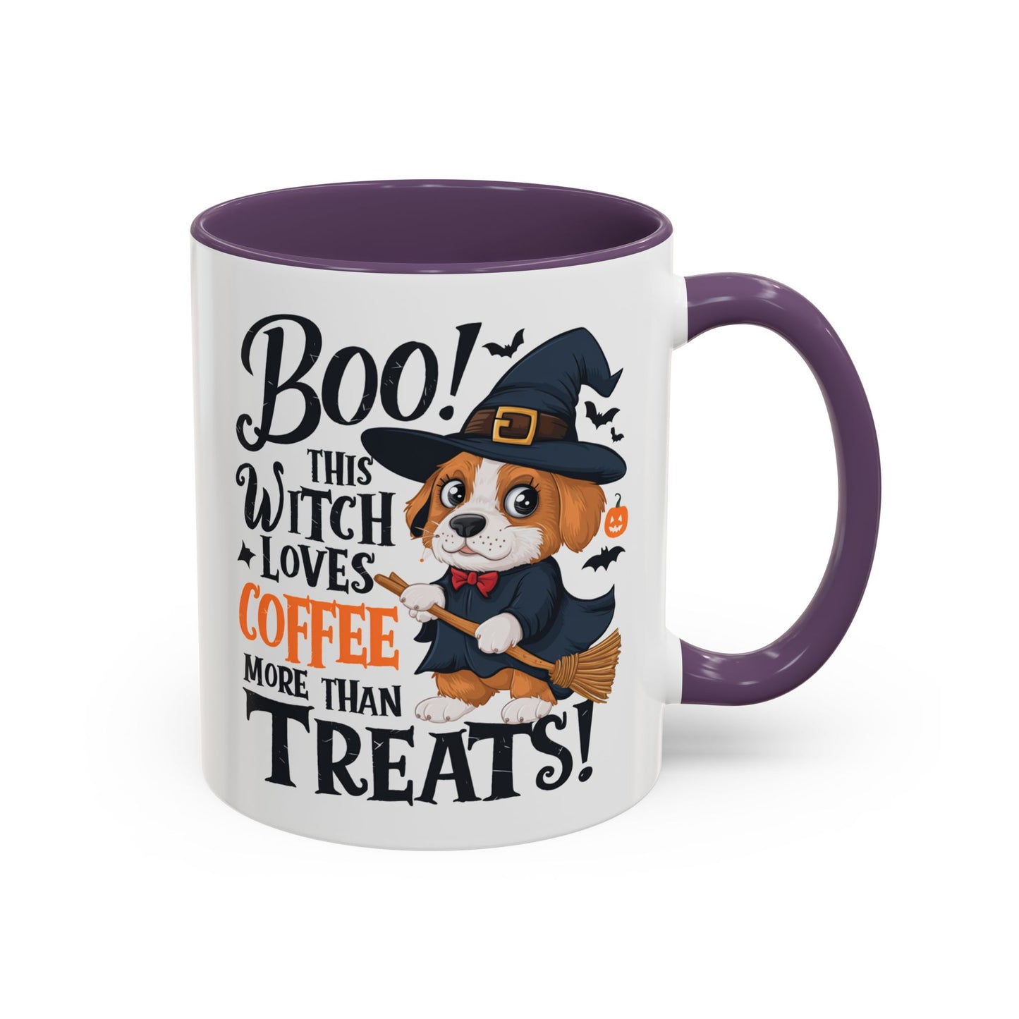 Halloween Mug - Puppy Witch