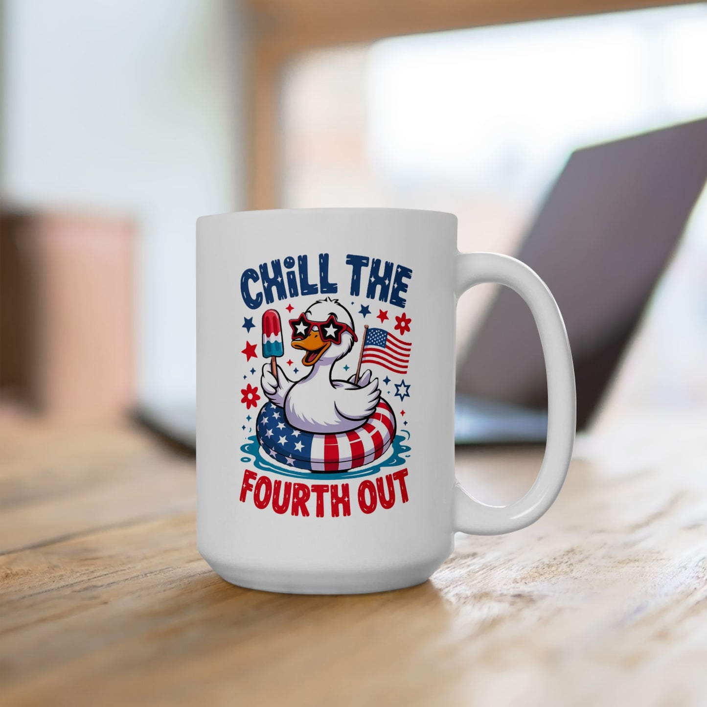4th of July Mug - Chill the Fourth Out