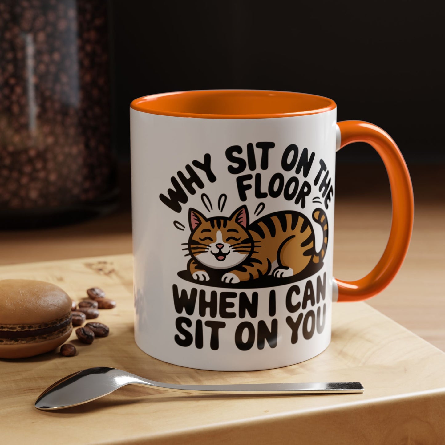 Animal Mug - Why Sit On The Floor