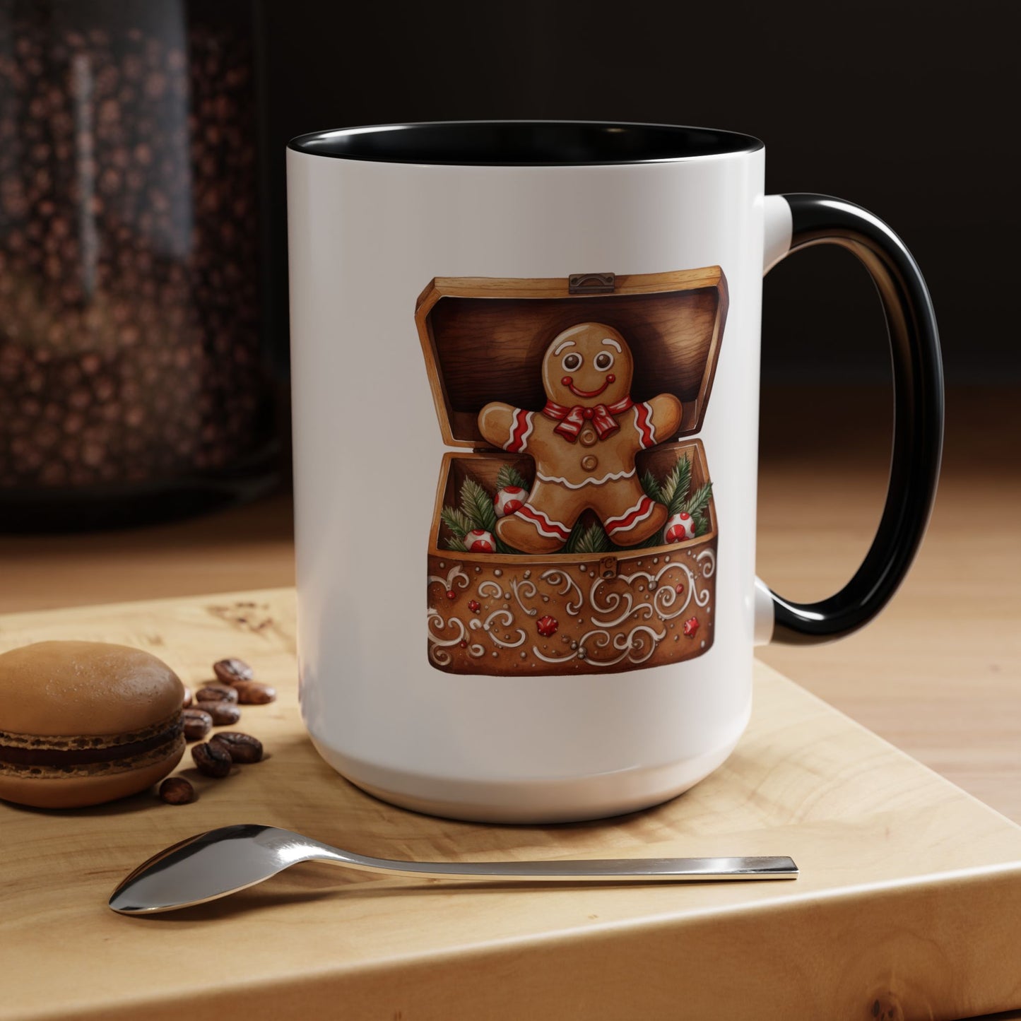Christmas Mug - Gingerbread Man Box