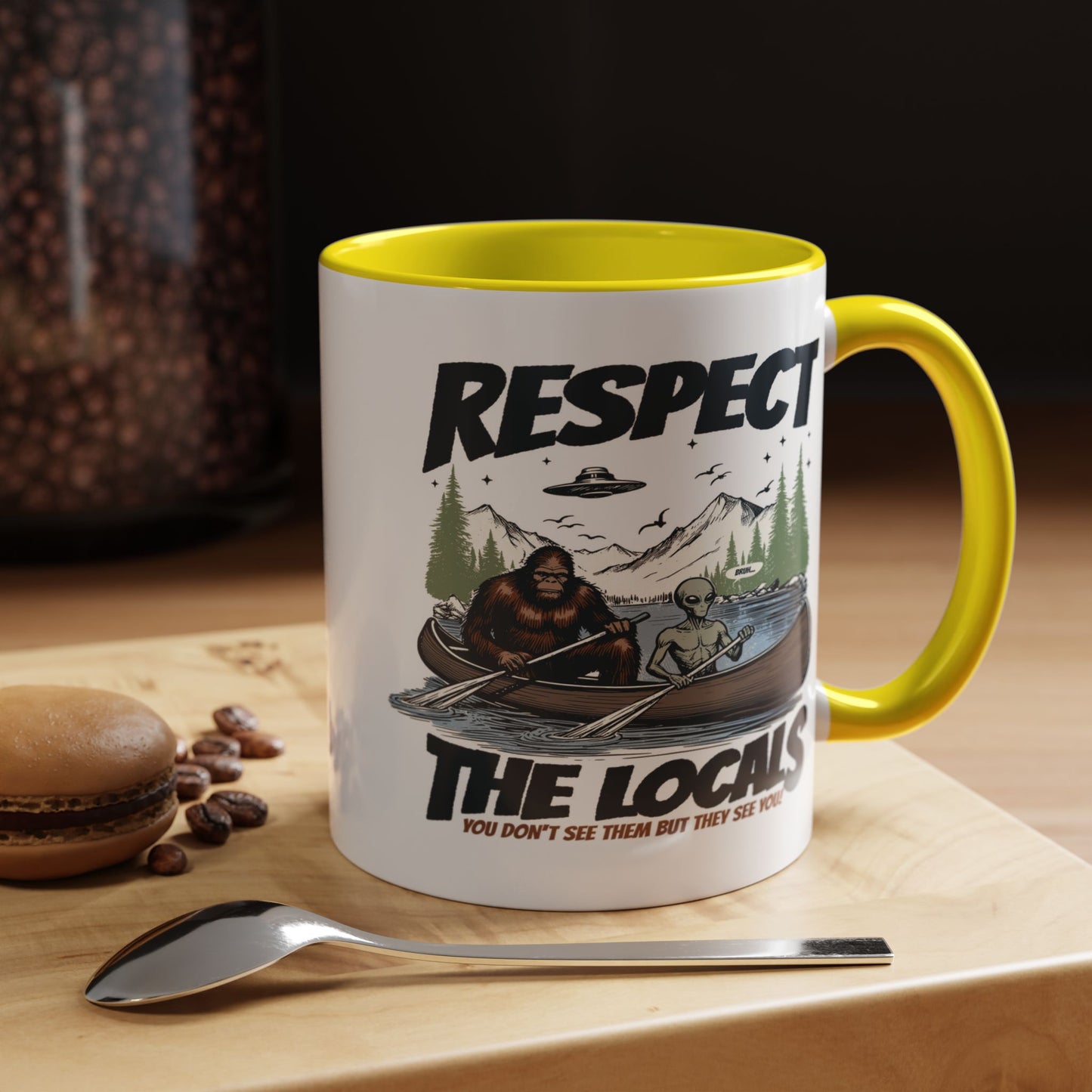 Alien Mug - Respect The Locals